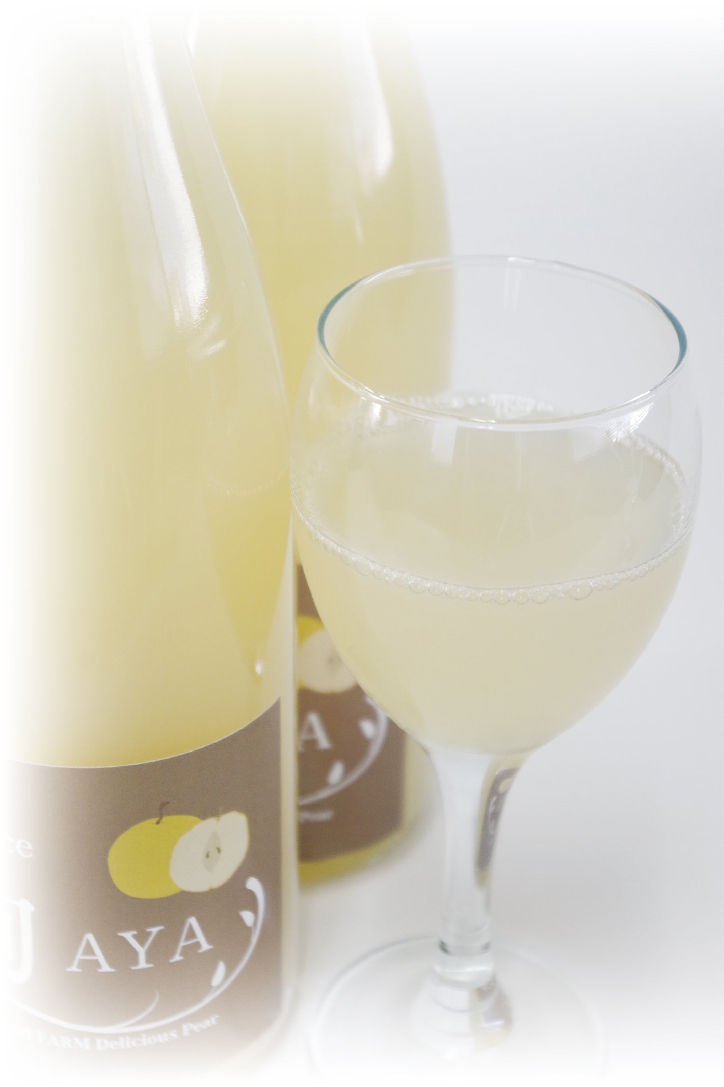 梨ジュース-絢(あや) 180ml /筑西市地域おこし協力隊