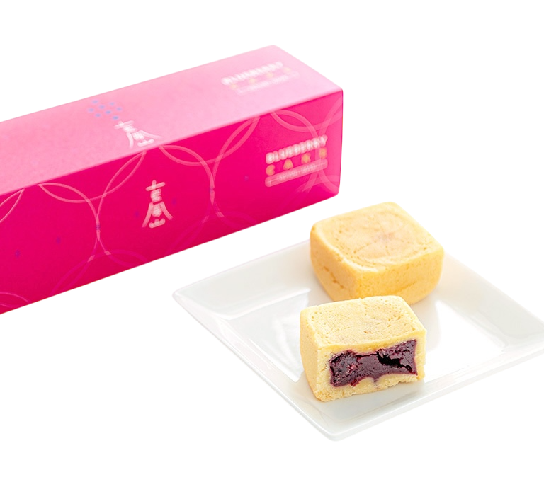 藍苺ブルーベリーケーキ 1個/ブライアンテック有限会社
