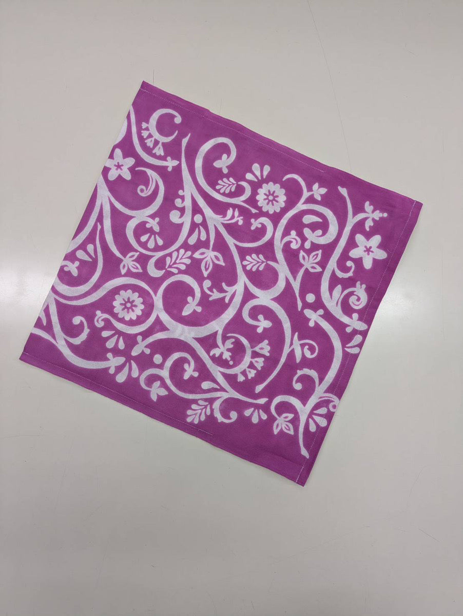 手染め マルチはんかちーふ ピンク/有限会社B.I.通商